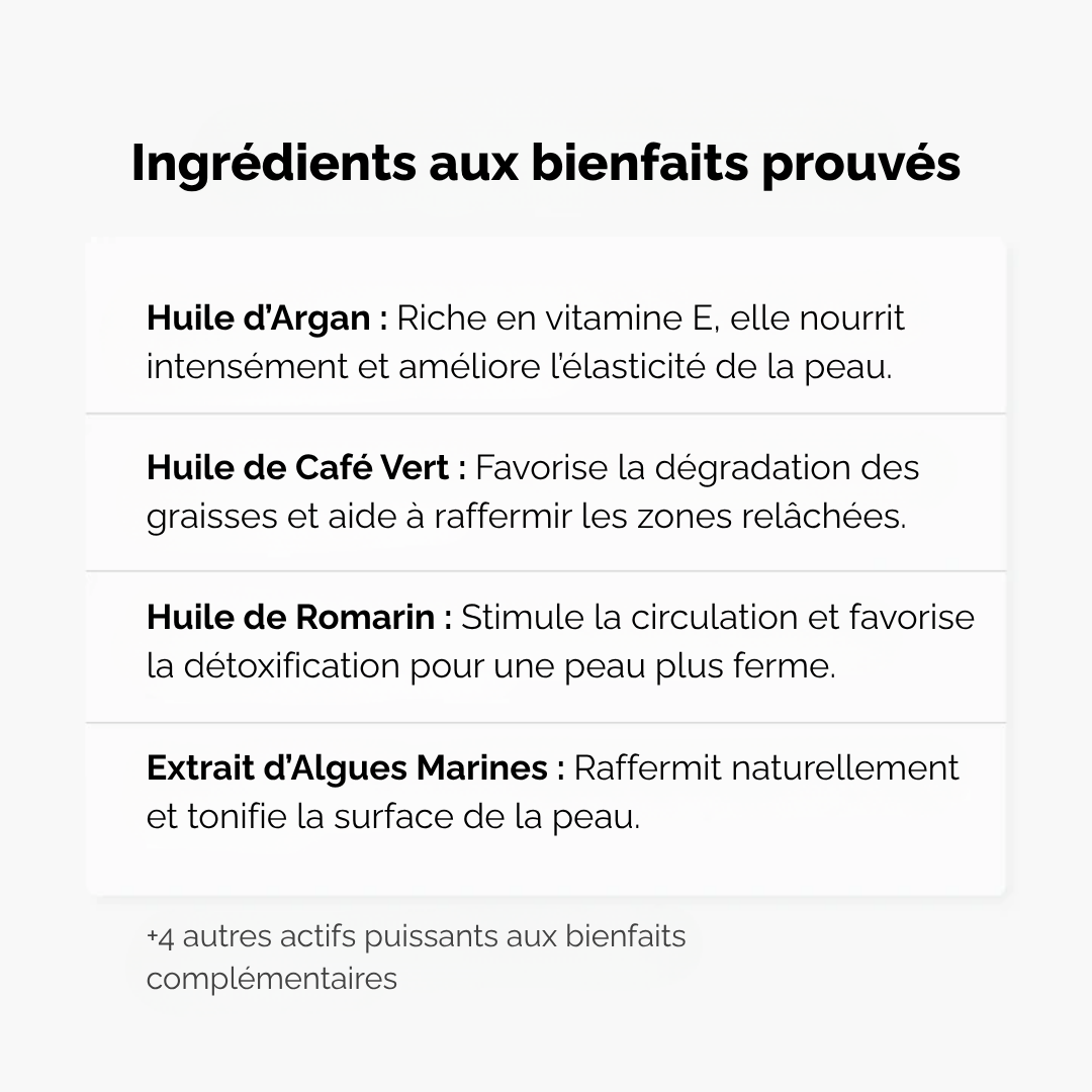 Huile Sculptante pour le Corps